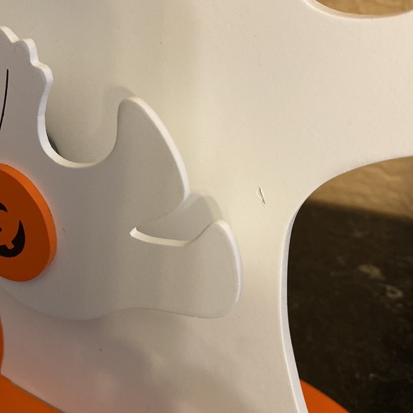 Halloween Ghost 👻 Family Wooden Centerpiece. Vintage - Picture 5 of 5